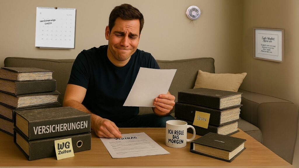 typische Fehler im Umgang mit Geld #7 Bequemlichkeit bei Versicherungen und Verträgen