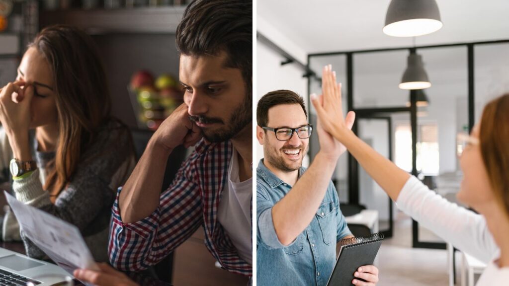 finanzielle Schwierigkeiten- Schulden als Team bewältigen