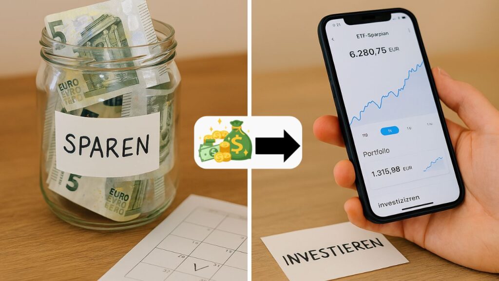 Wie Geld sparen - Geld zur Seite legen reicht nicht – lass es für dich arbeiten